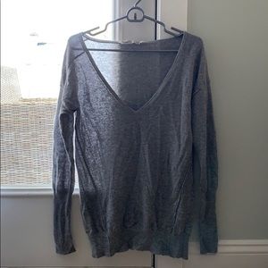 Athleta gray sweater